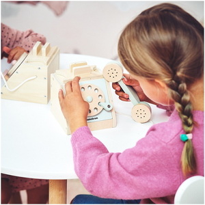 Retro puust telefon - uusversioon