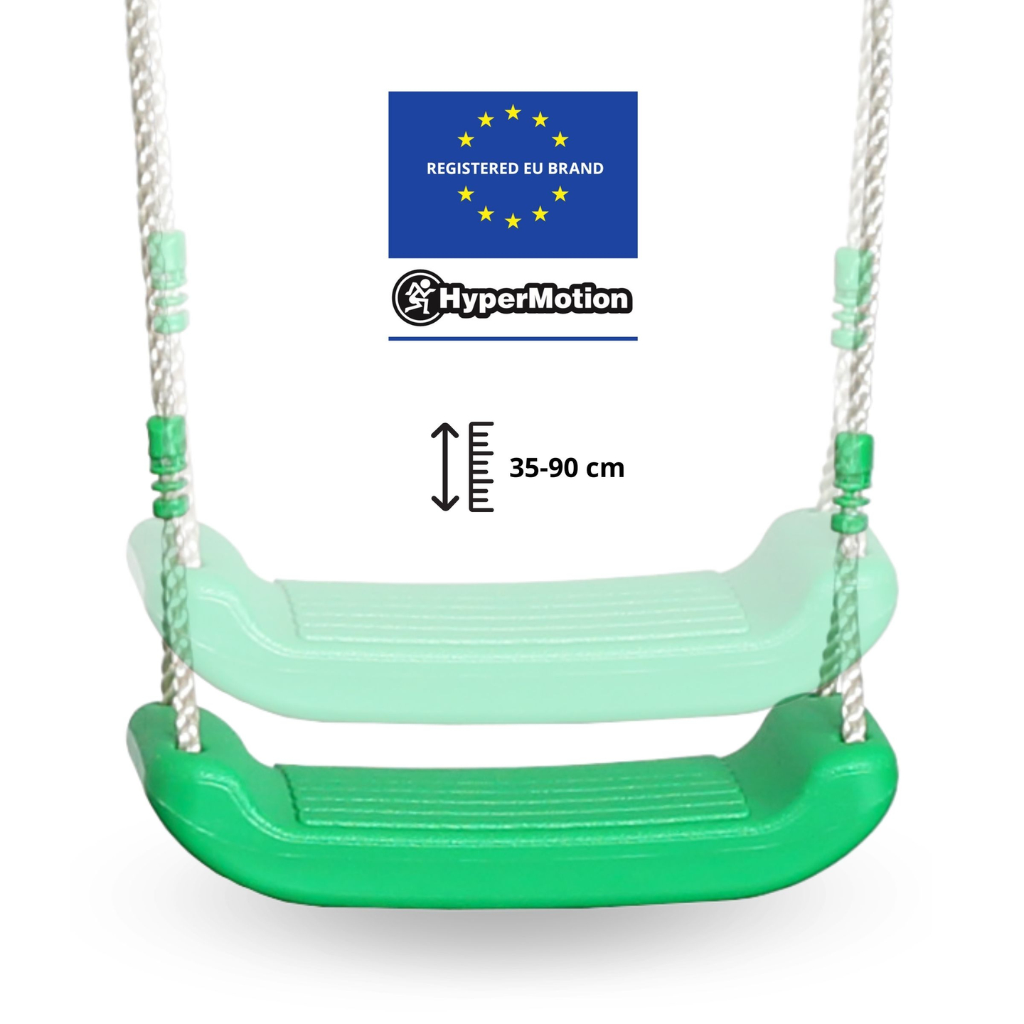 XXL terasest aiakiik - 2 istekohta, redel, võimlemistrapetsi