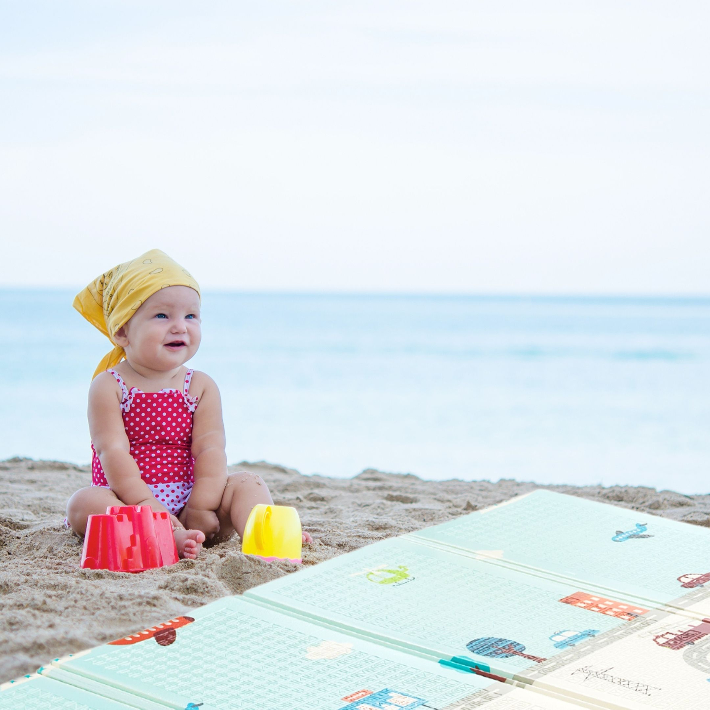 Kahepoolne vahtmatt XXL - kokkupandav 1 CM (mägede ja maantee)