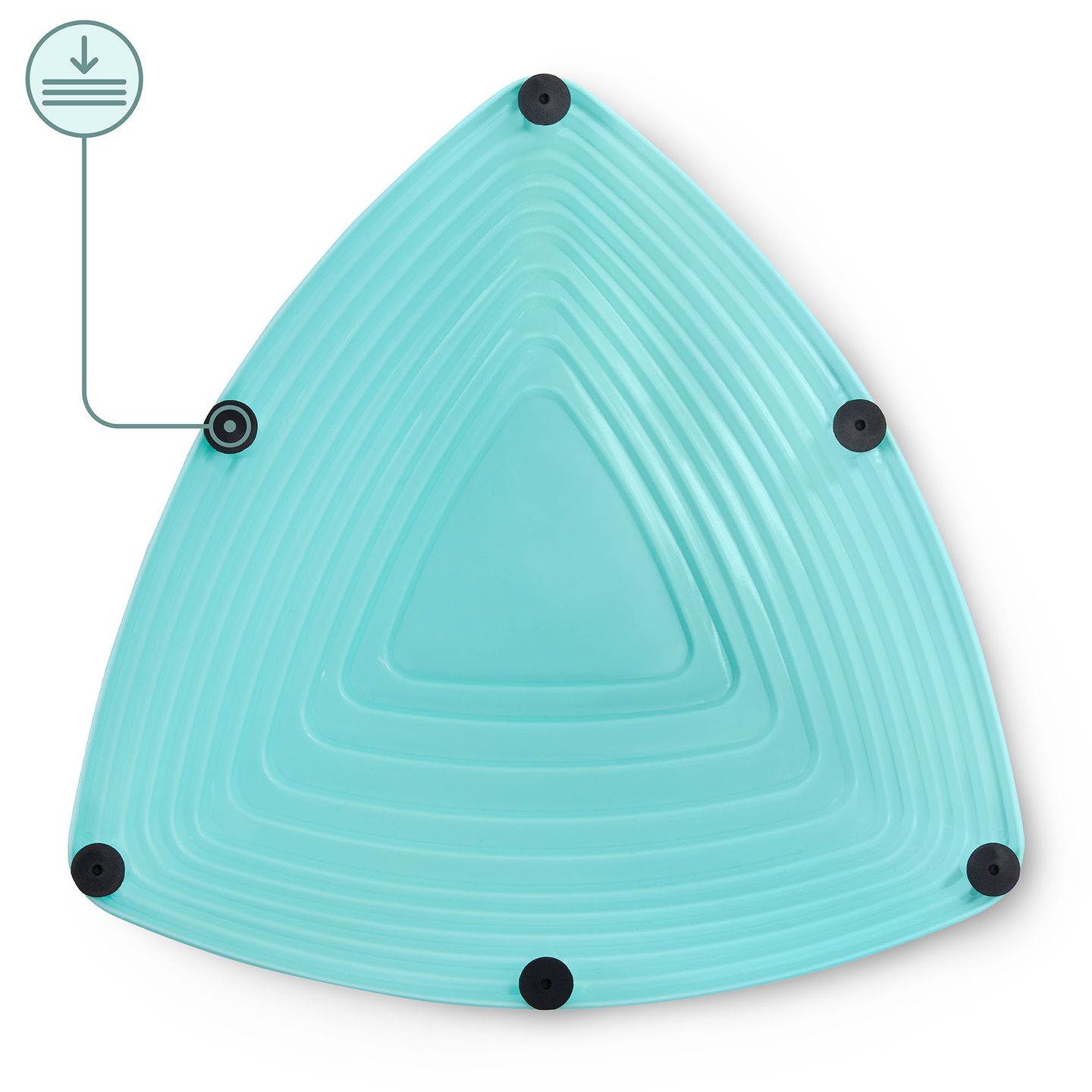 Värvilised tasakaalustuskivid - 6 tk