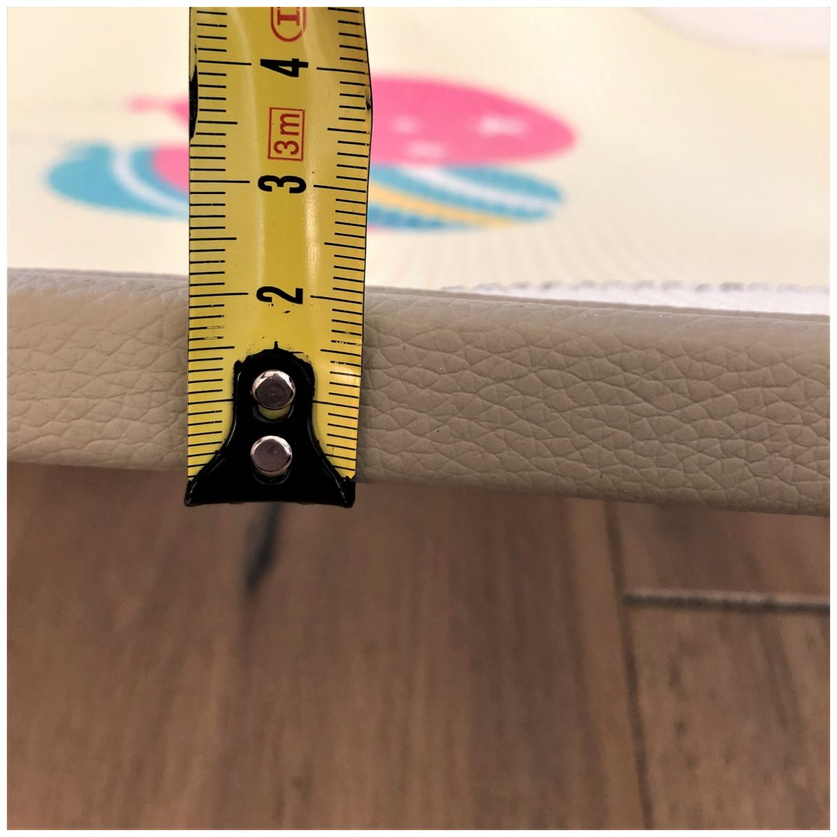 Kahepoolne vahtmatt XXL - rull 2 CM (tee ja siksakid)