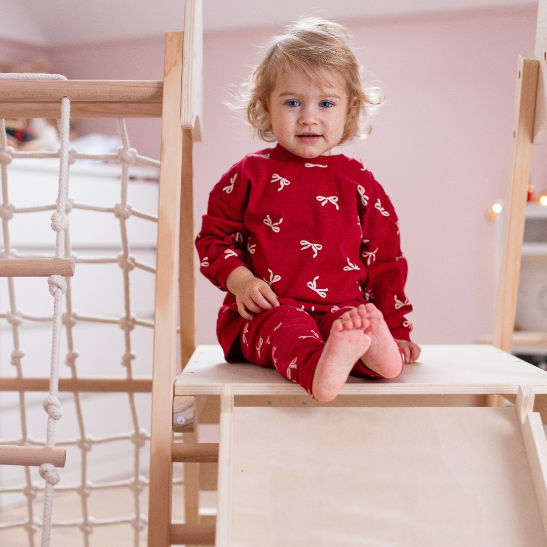 Puidust kodune mänguväljak XL 5in1