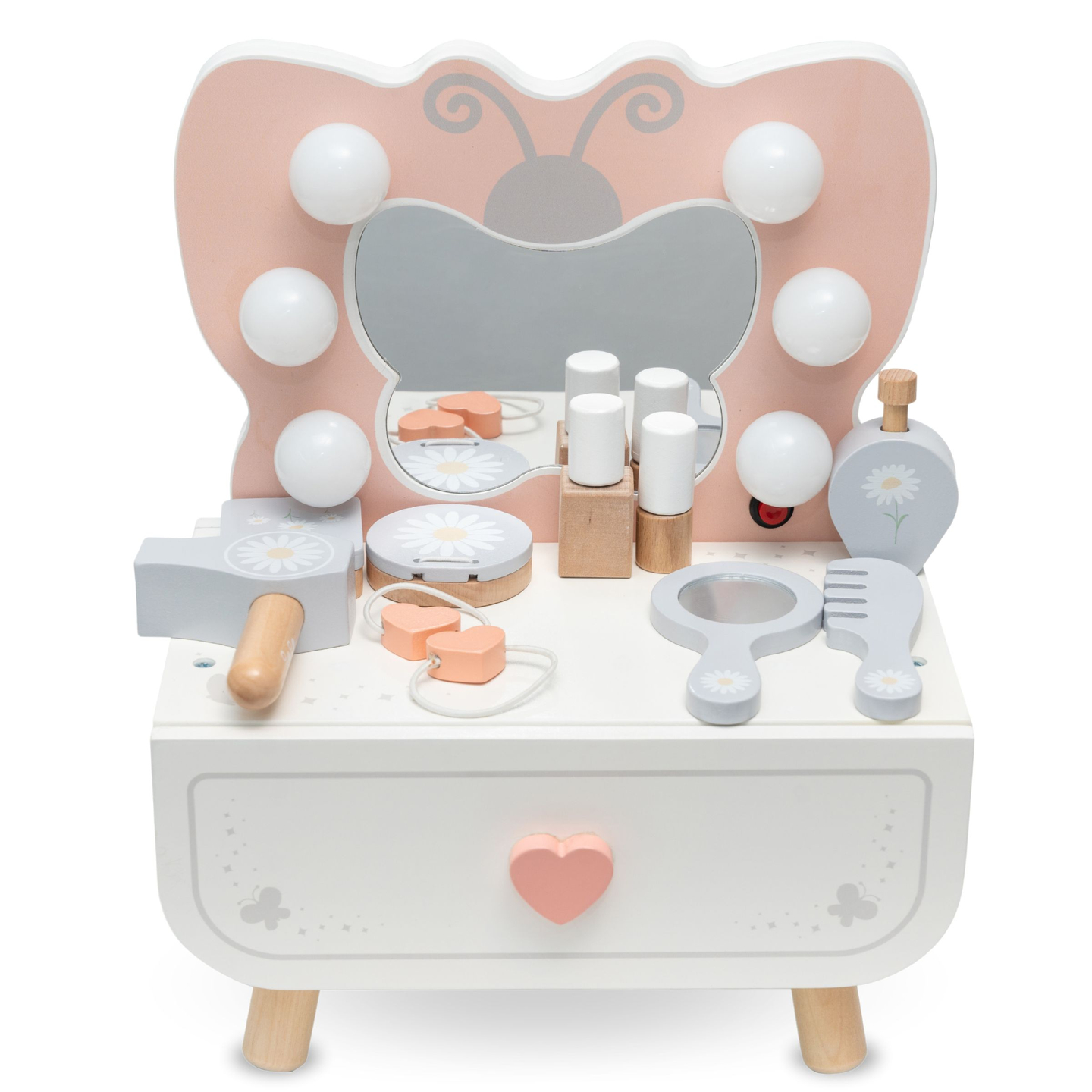 Puidust minikabiin LED-valgustusega - Butterfly