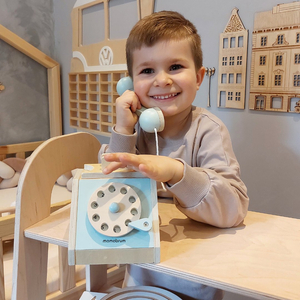 Retro puust telefon - uusversioon