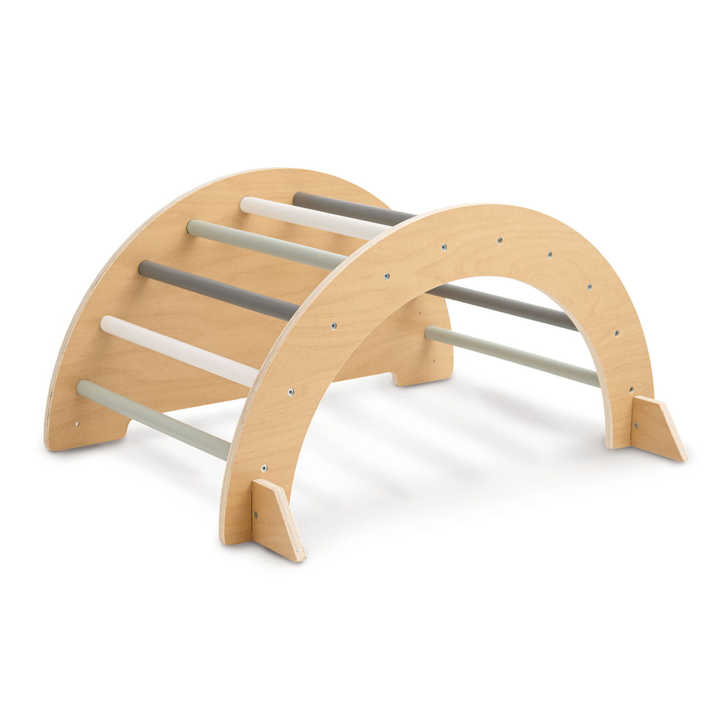 Puidust sisemänguväljak lastele - ronimissein, liumägi, ronimiskaar/kiik ja Pikleri kolmnurk