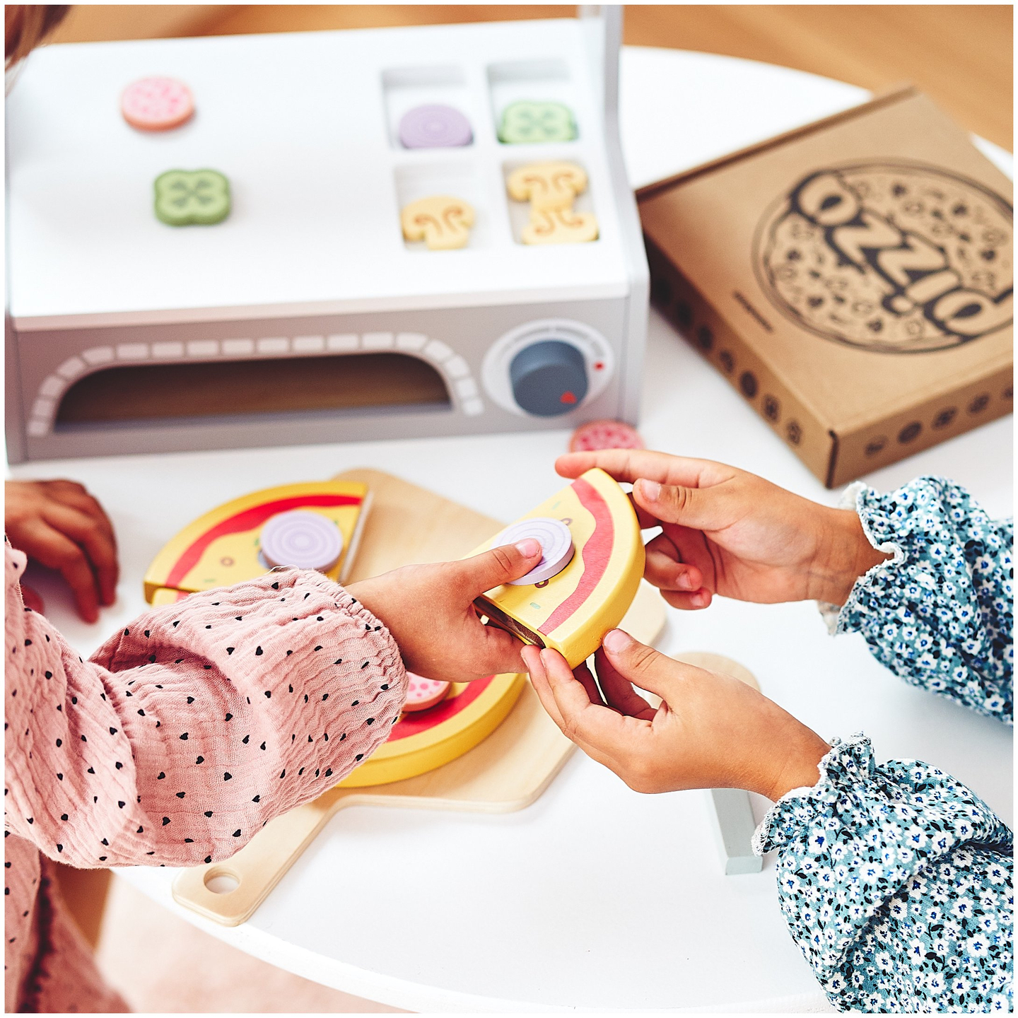 Puidust pitsa küpsetamise komplekt