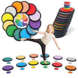 Värvilised sensoorsed kettad lastele - 24 tükki