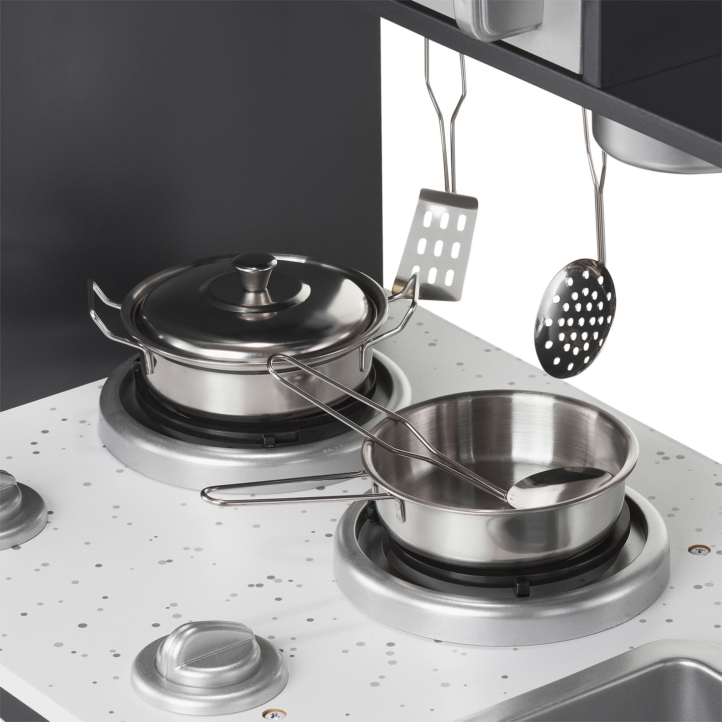 XXL puidust köök koos LED-valgustuse, esiplaadi ja tarvikutega