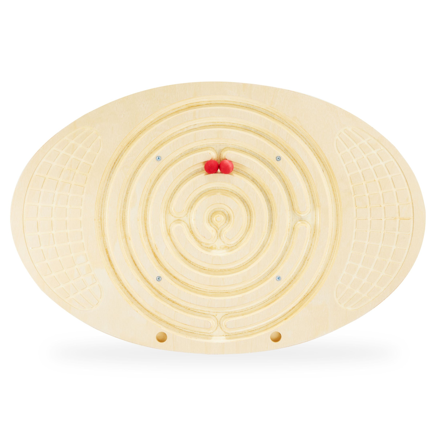 Puidust tasakaalulaud koos labürindi ja pallidega - tasakaaluvõluriga