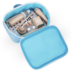 Väikese arsti puidust komplekt