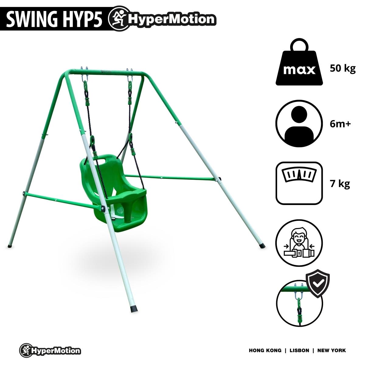 Turvavööga kiik beebidele ja väikelastele