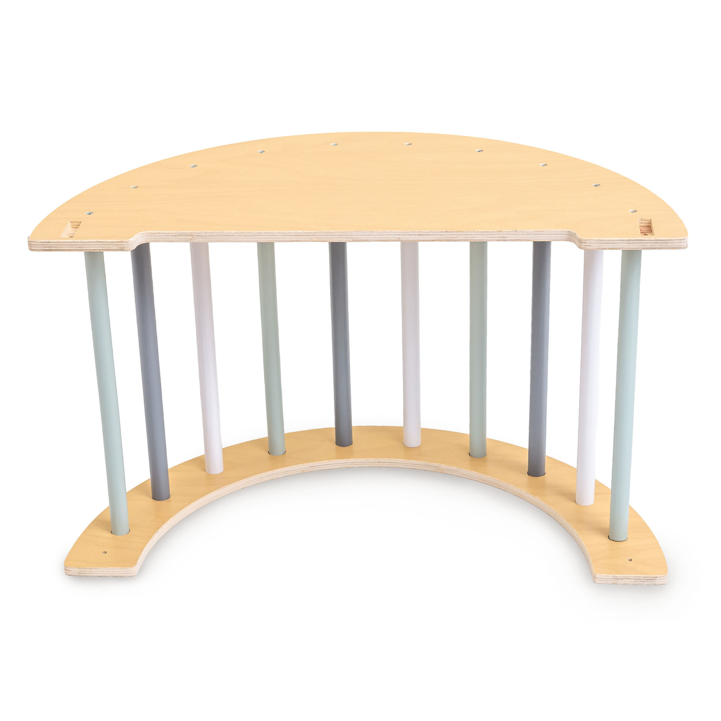 Puidust sisemänguväljak lastele - ronimissein, liumägi, ronimiskaar/kiik ja Pikleri kolmnurk