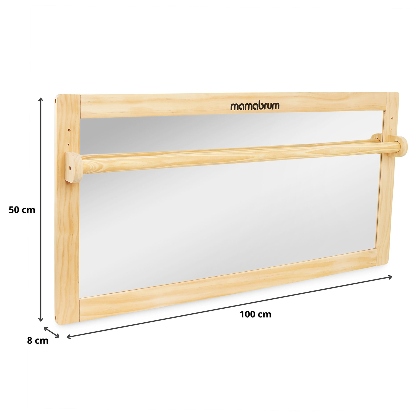 Beebipeegel reguleeritava käepidemega - Montessori