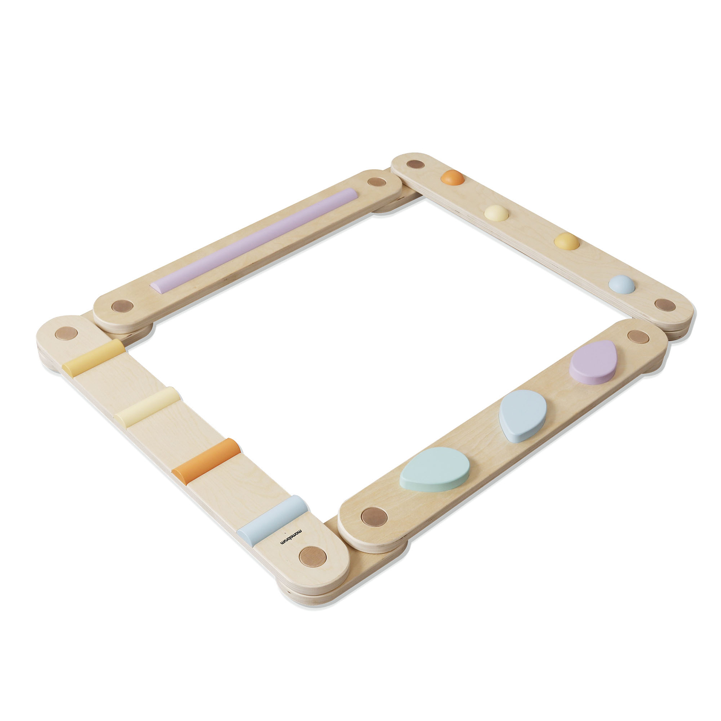 Suur puidust sensoorne rada - tasakaalurada - 9 elementi