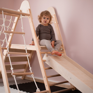 Puidust kodune mänguväljak XL 5in1