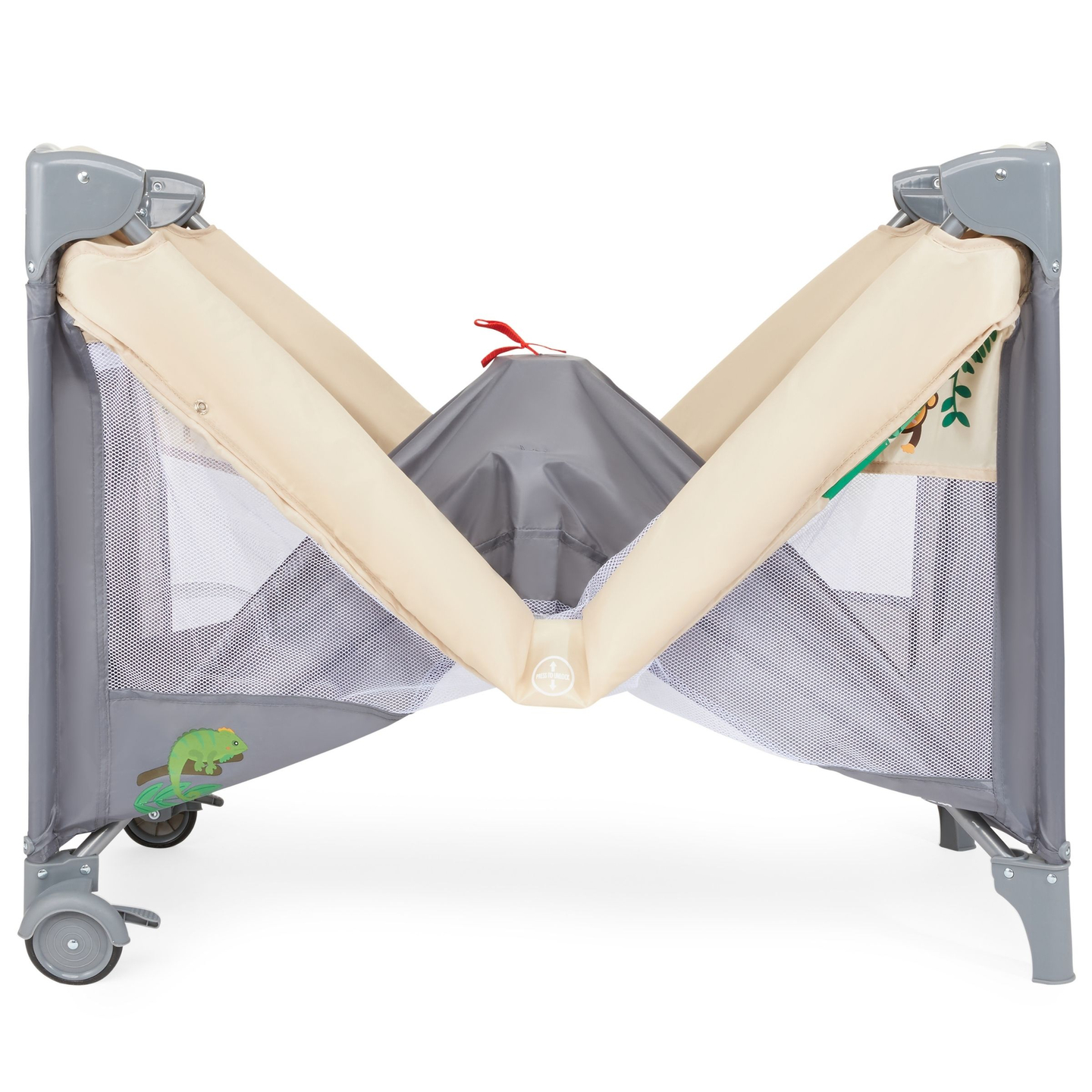 Reisivoodi 0 - 36 m mähkimislauaga + Moby-System HUXLEY mänguaedik