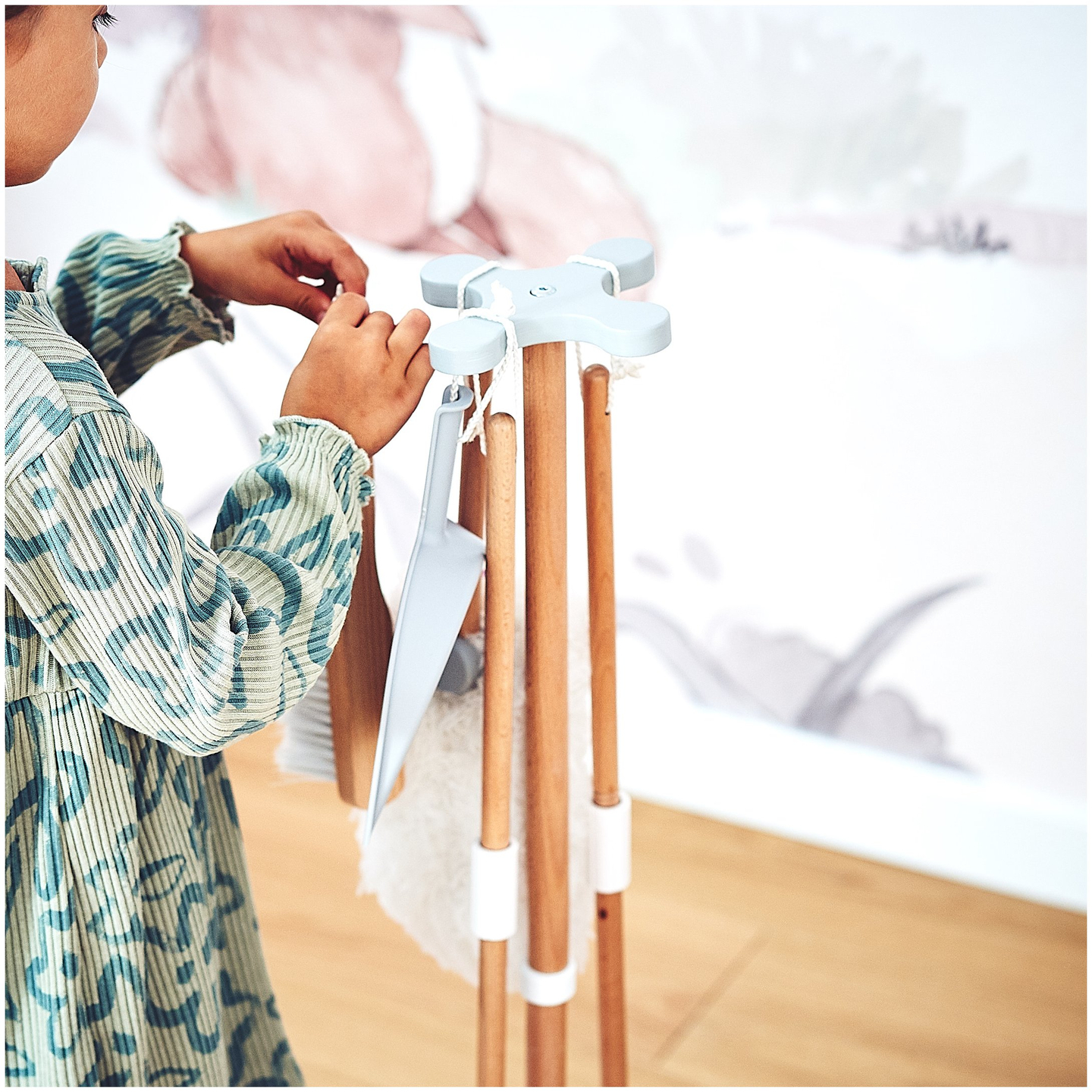 Puidust puhastuskomplekt