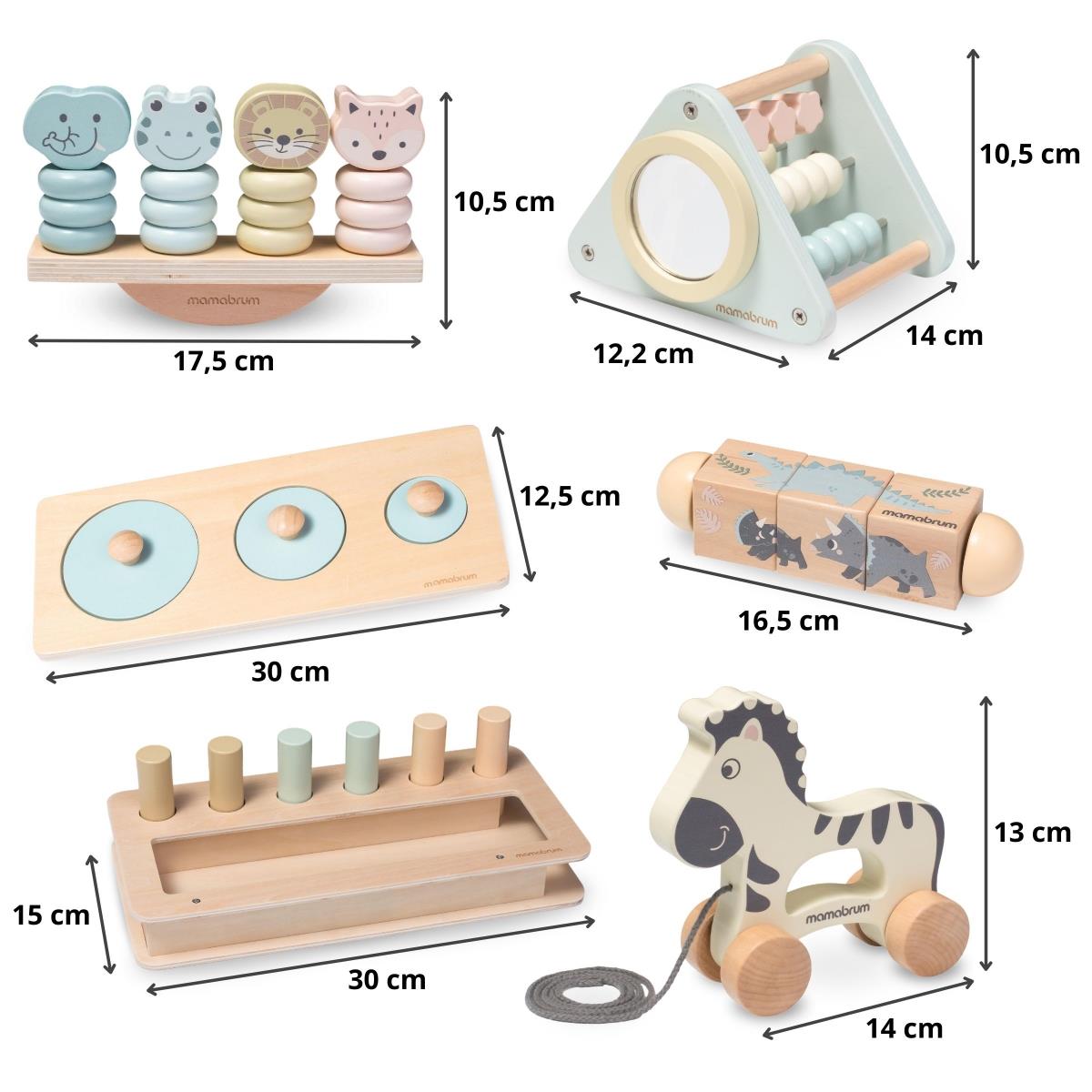 Montessori mänguasjakomplekt beebile 19-24 kuud